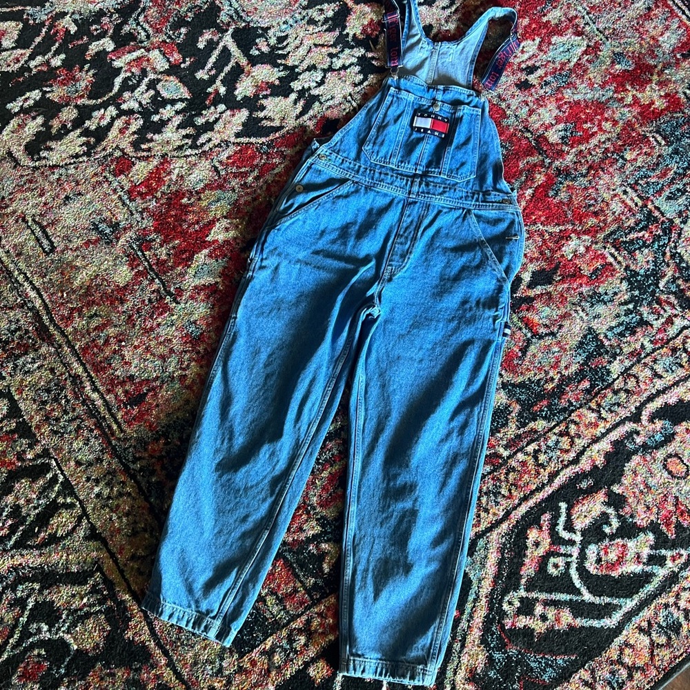 Tommy Hilfiger Blue Denim Women’s Overalls